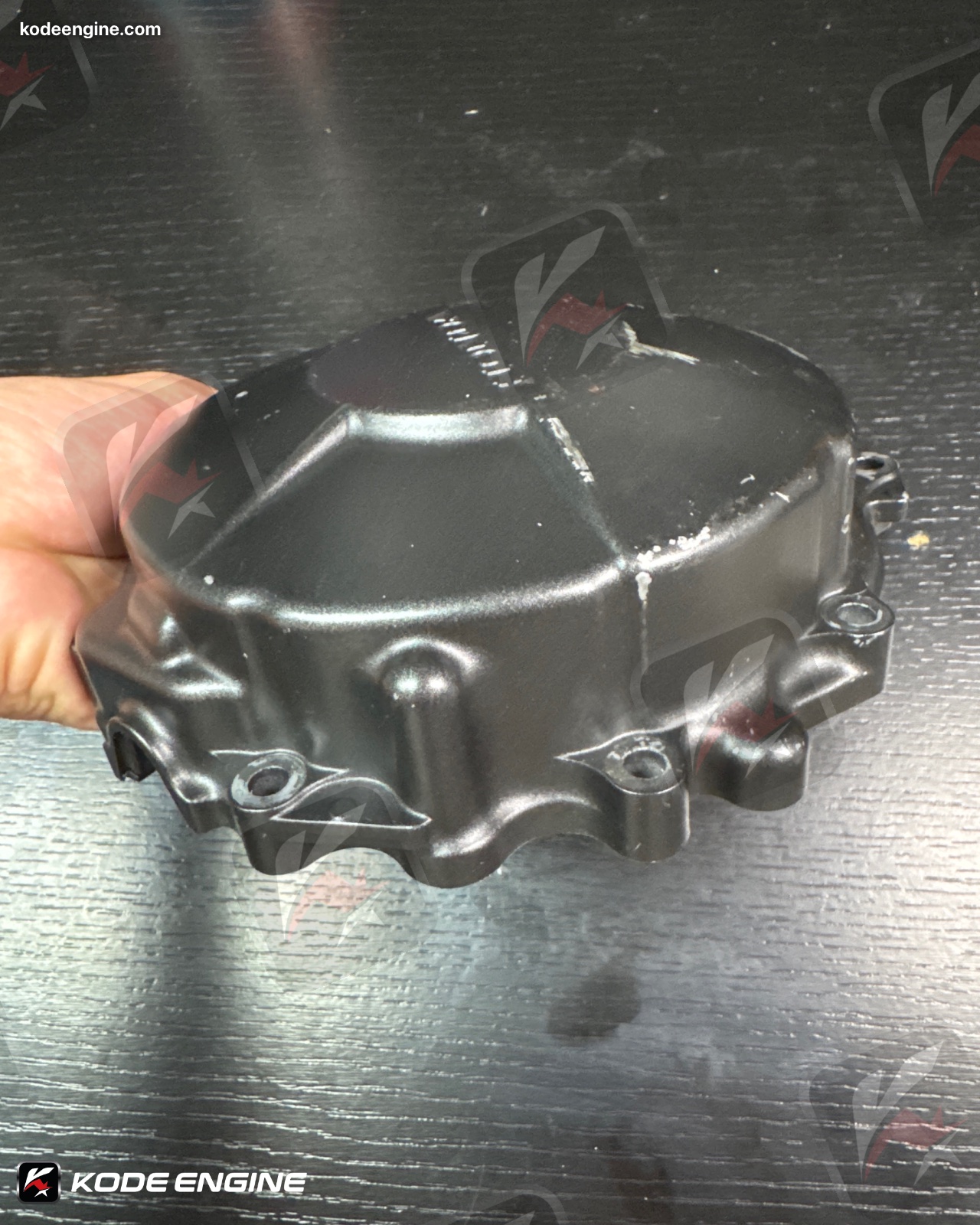 Moto2 Honda CBR600rr Engine alternator Cover - Left Side (Used) 4