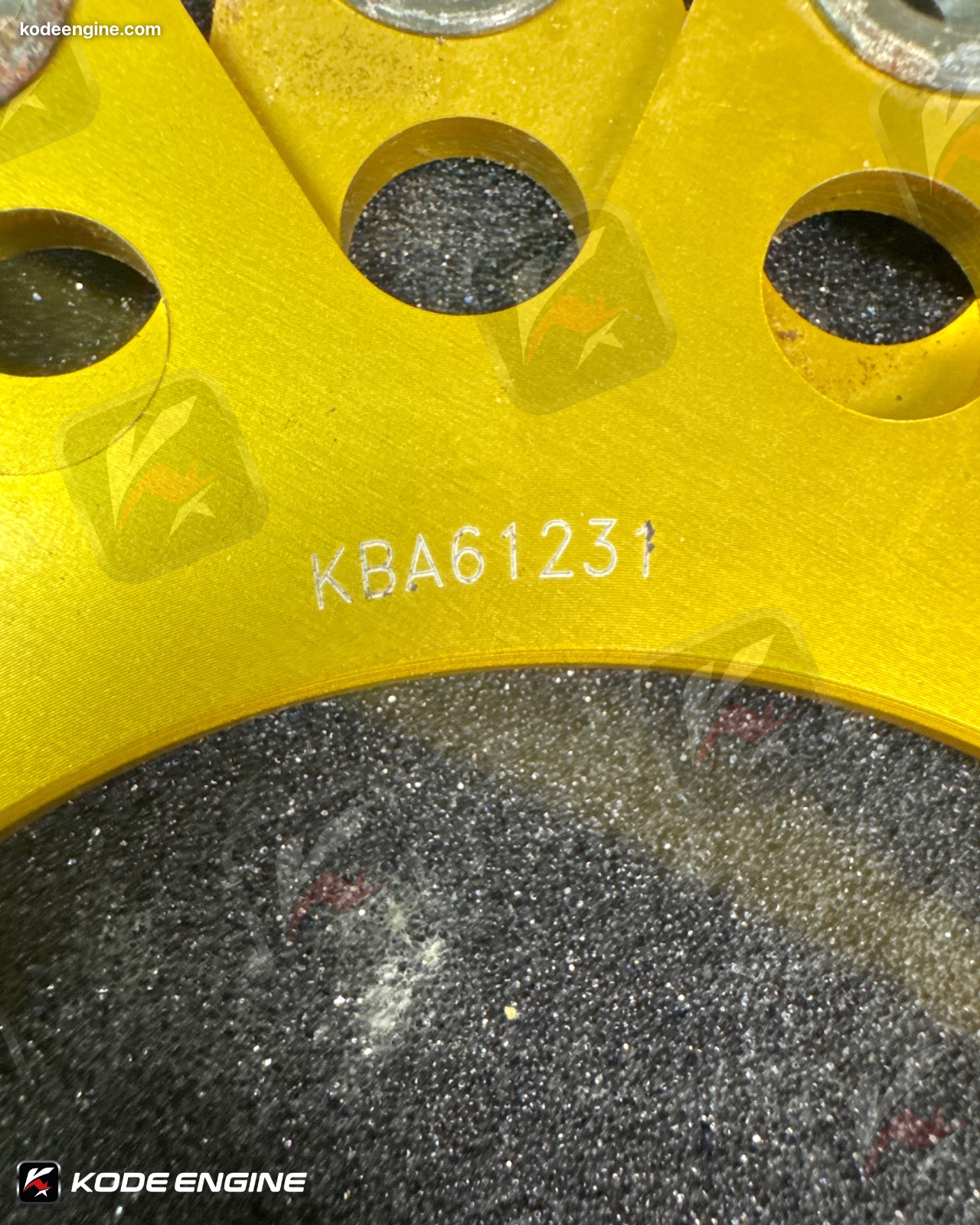 NG Moto2 brake disc - 320mm with 0.5mm offset (Used condition) 3