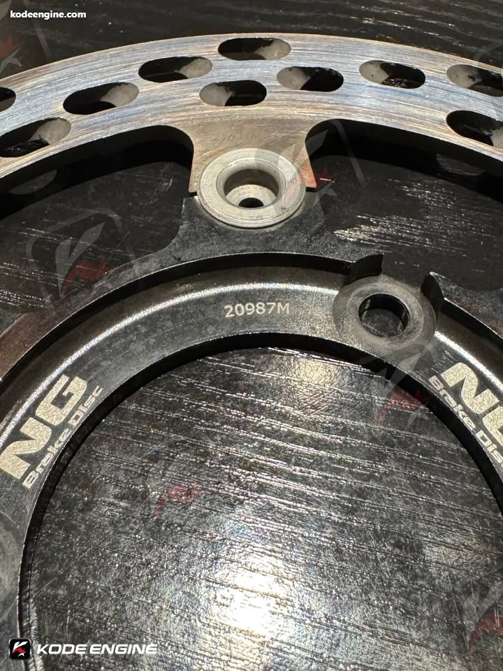 NG Moto2 rear brake disc - 20987M (New) image 3