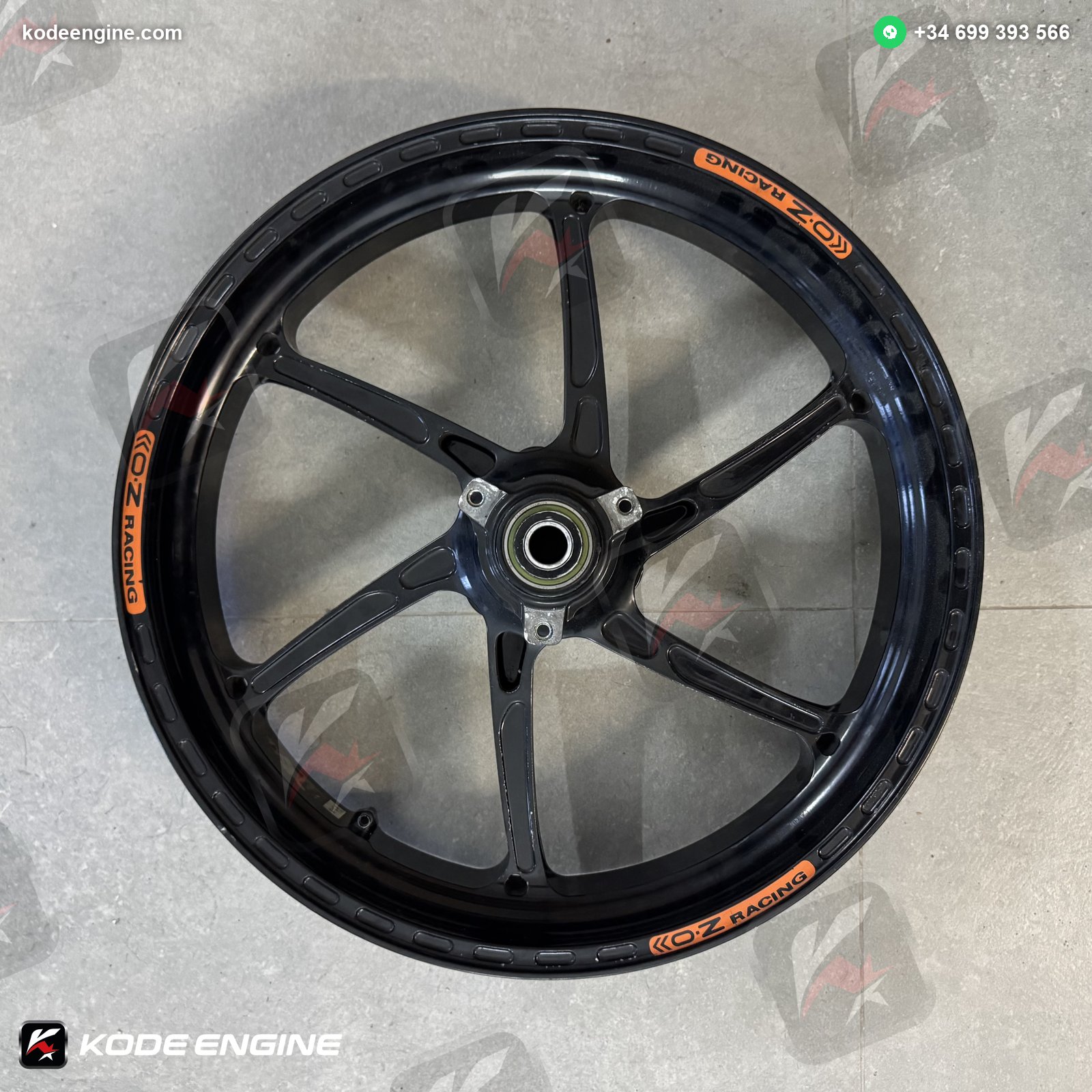 Llanta Trasera OZ Moto3 image 3