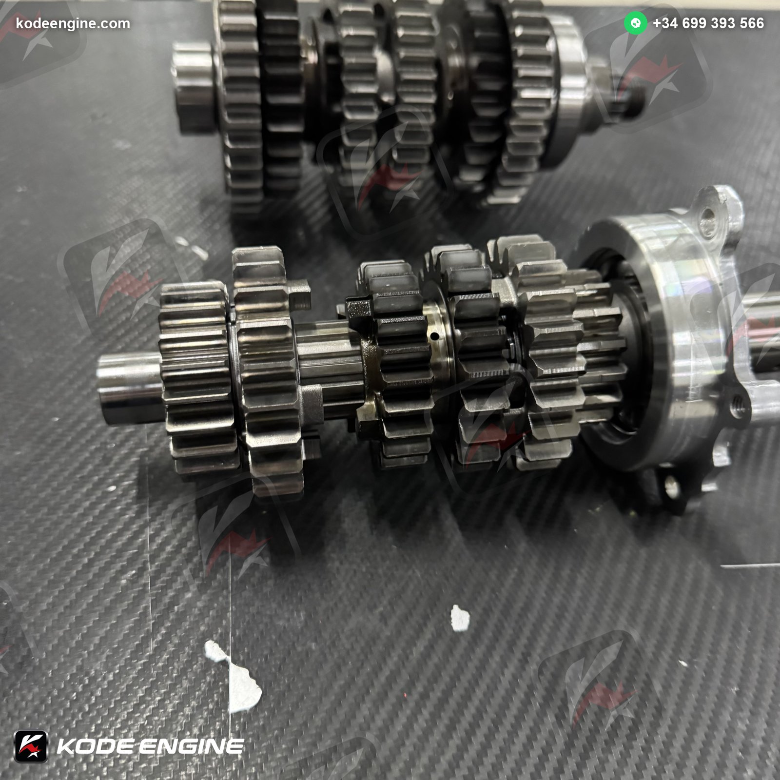 Triumph Moto2 765cc Gearbox – Primary & Secondary Shaft (NEW) image 2