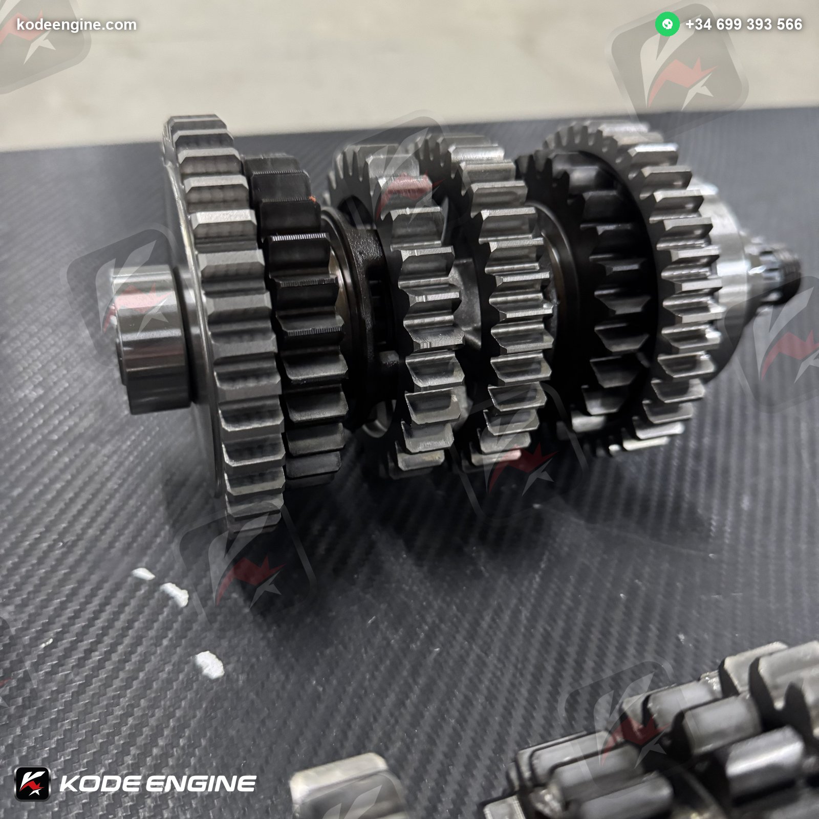 Triumph Moto2 765cc Gearbox – Primary & Secondary Shaft (NEW) image 4