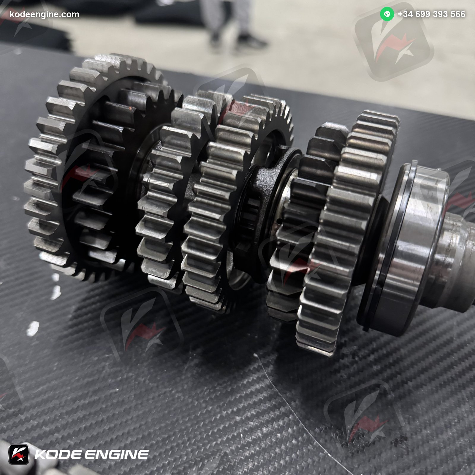 Triumph Moto2 765cc Gearbox – Primary & Secondary Shaft (NEW) image 5