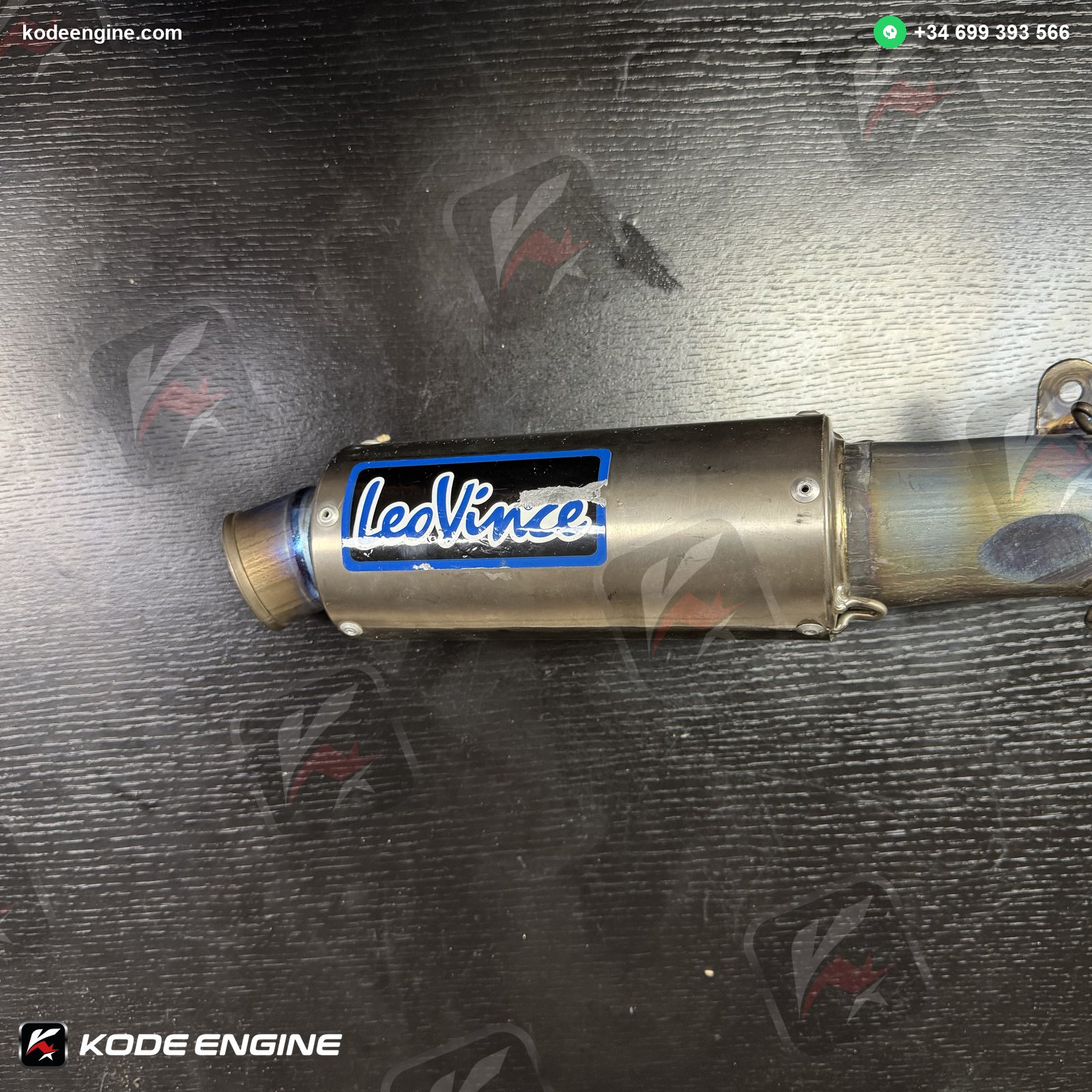 LeoVince Exhaust – Moto2 Honda – Left Exit (Good Condition) image 7