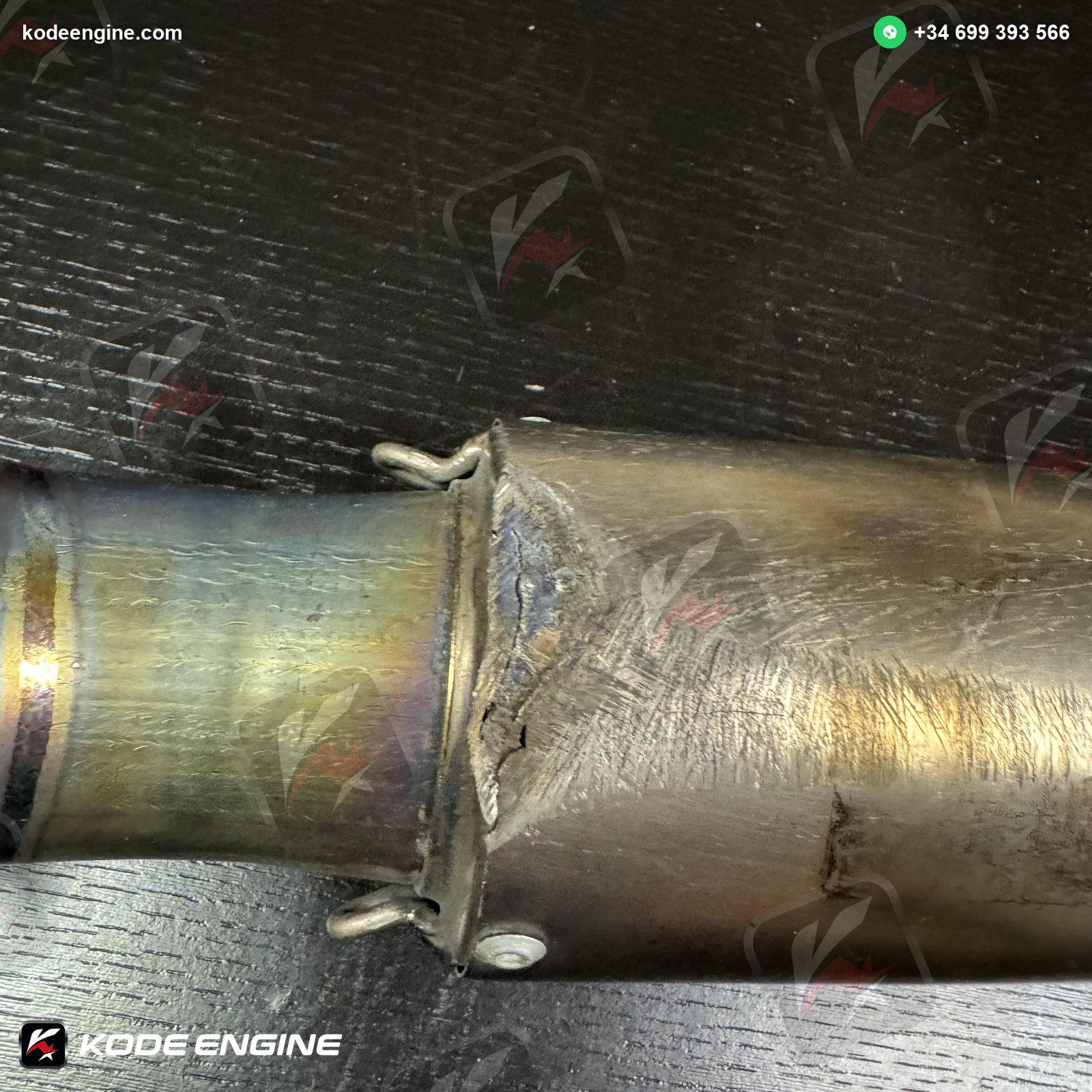 LeoVince Exhaust – Moto2 Honda – Left Exit (Heavily Used) image 2