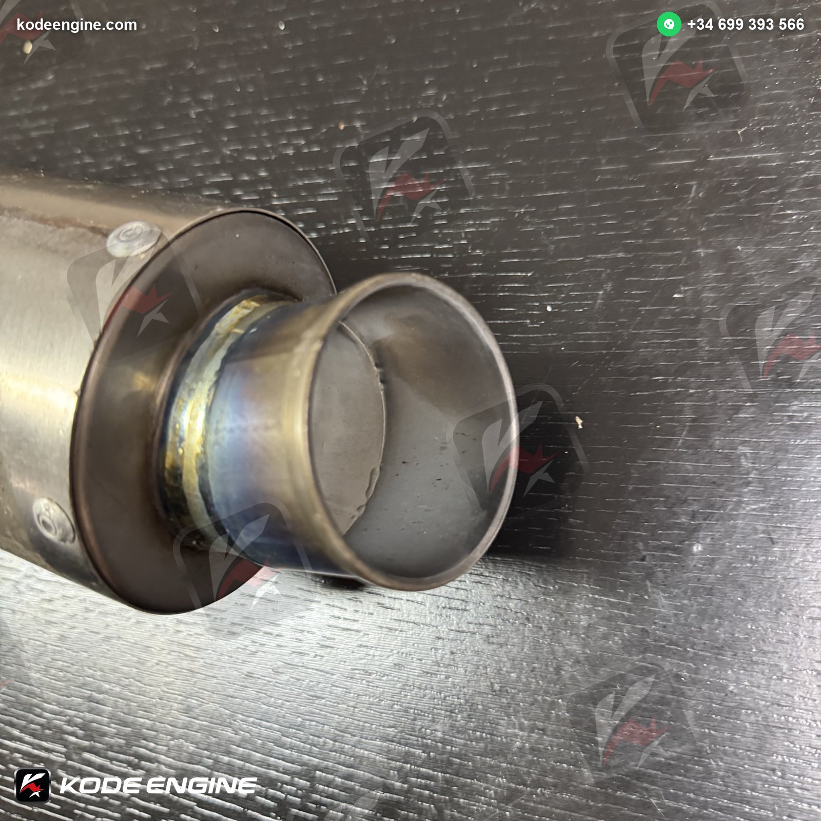 LeoVince Exhaust – Moto2 Honda – Left Exit (Heavily Used) image 4