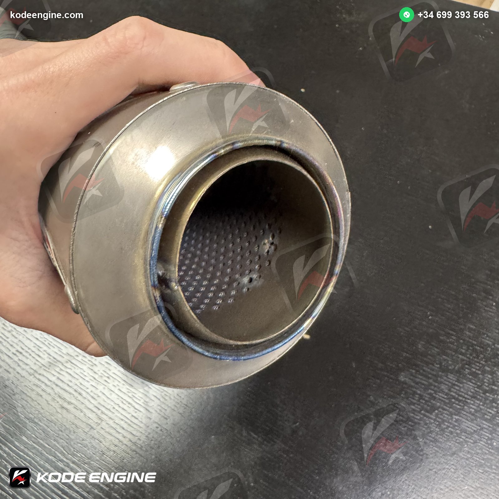 AHM Exhaust – Moto2 Honda – Left Exit image 3
