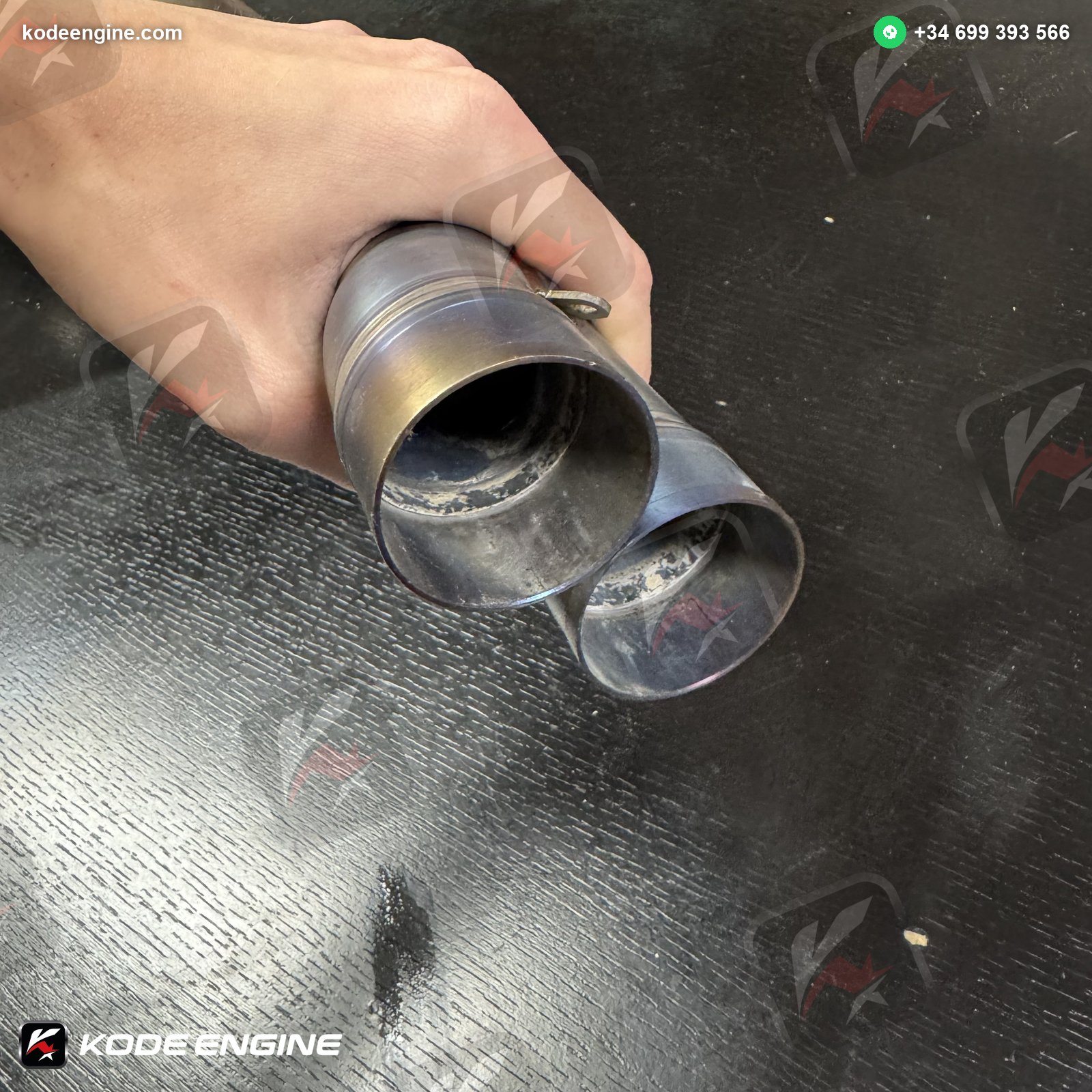 AHM Exhaust – Moto2 Honda – Left Exit image 5