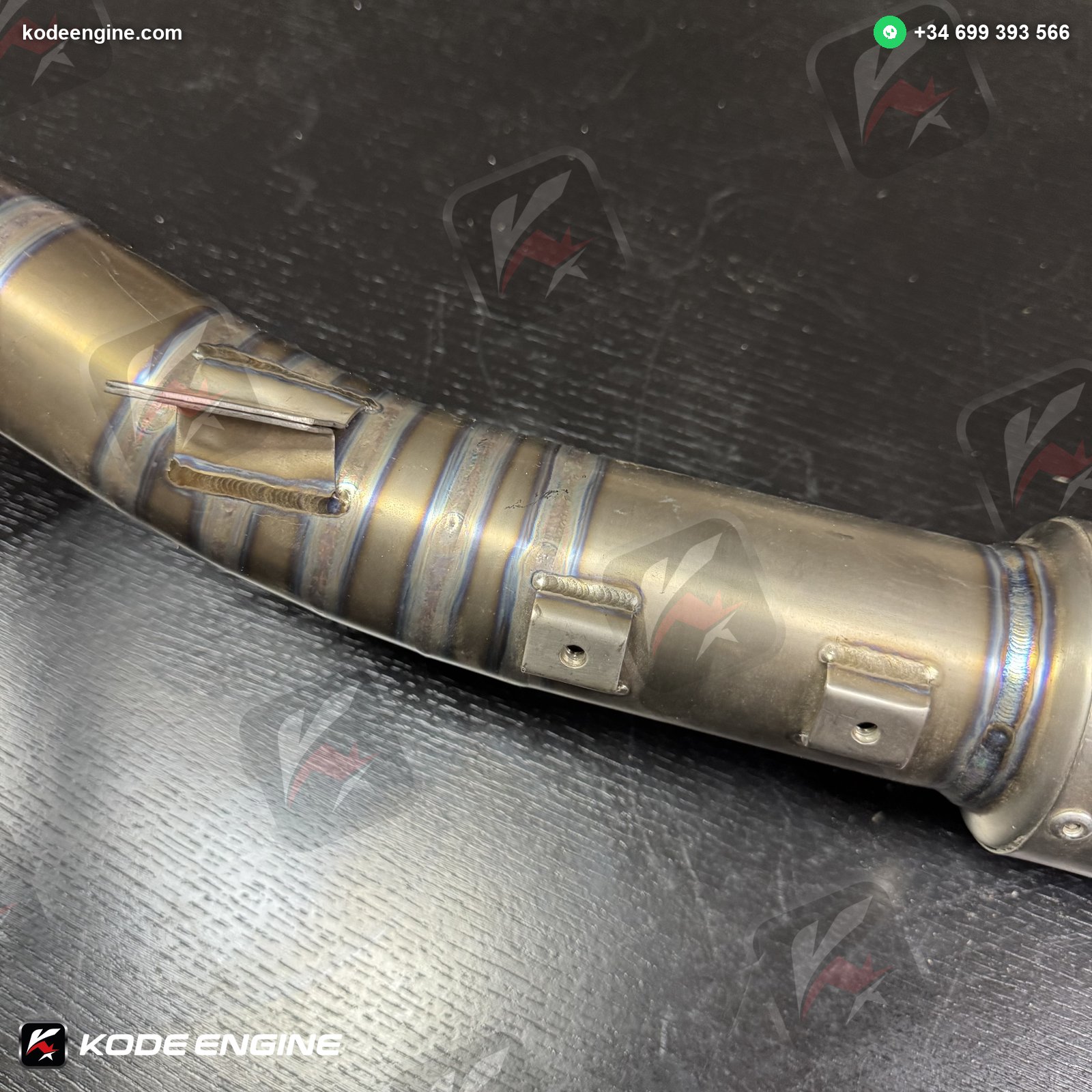 AHM Exhaust – Moto2 Honda – Left Exit image 6