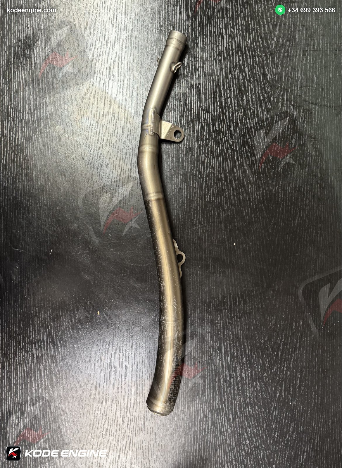 Akrapovic Exhaust Can – 2012 Moto3 KTM – Right Exit (Heavily Used) image 1