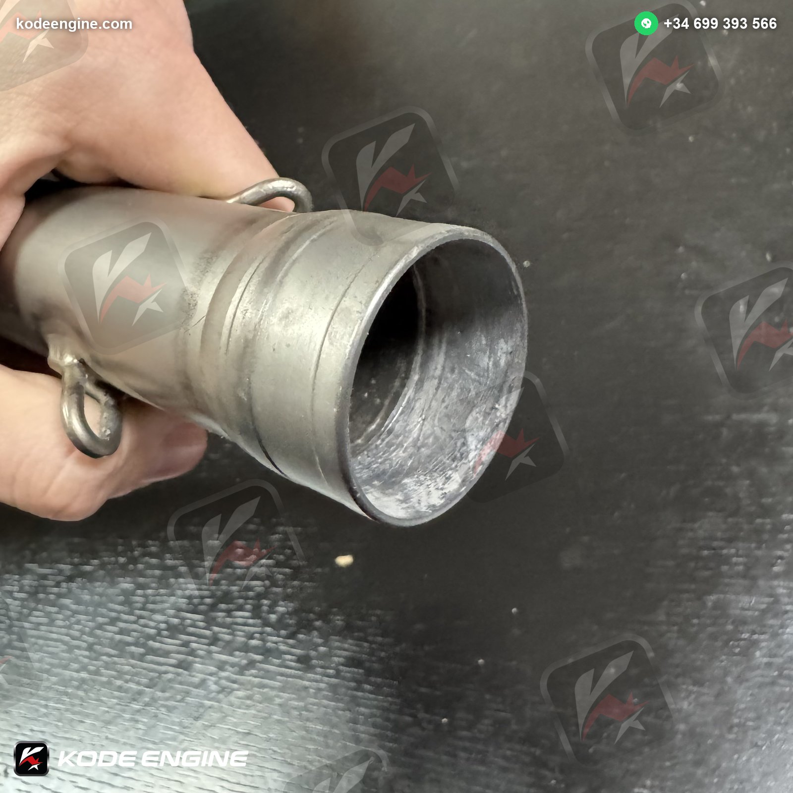 Akrapovic Exhaust Can – 2012 Moto3 KTM – Right Exit (Heavily Used) image 5