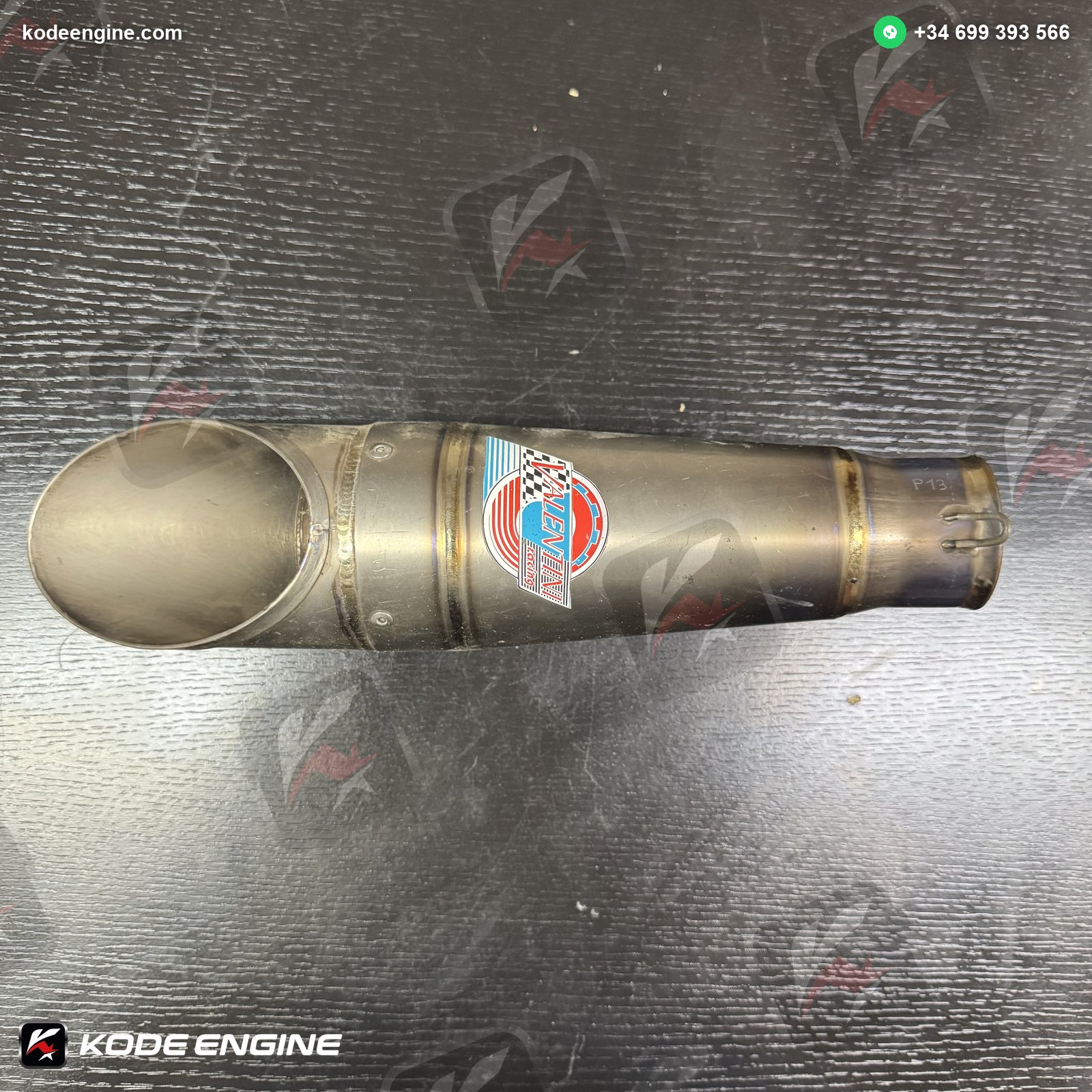 Valentini Exhaust Can – Moto2 / Street Compatible – Prototype image 1