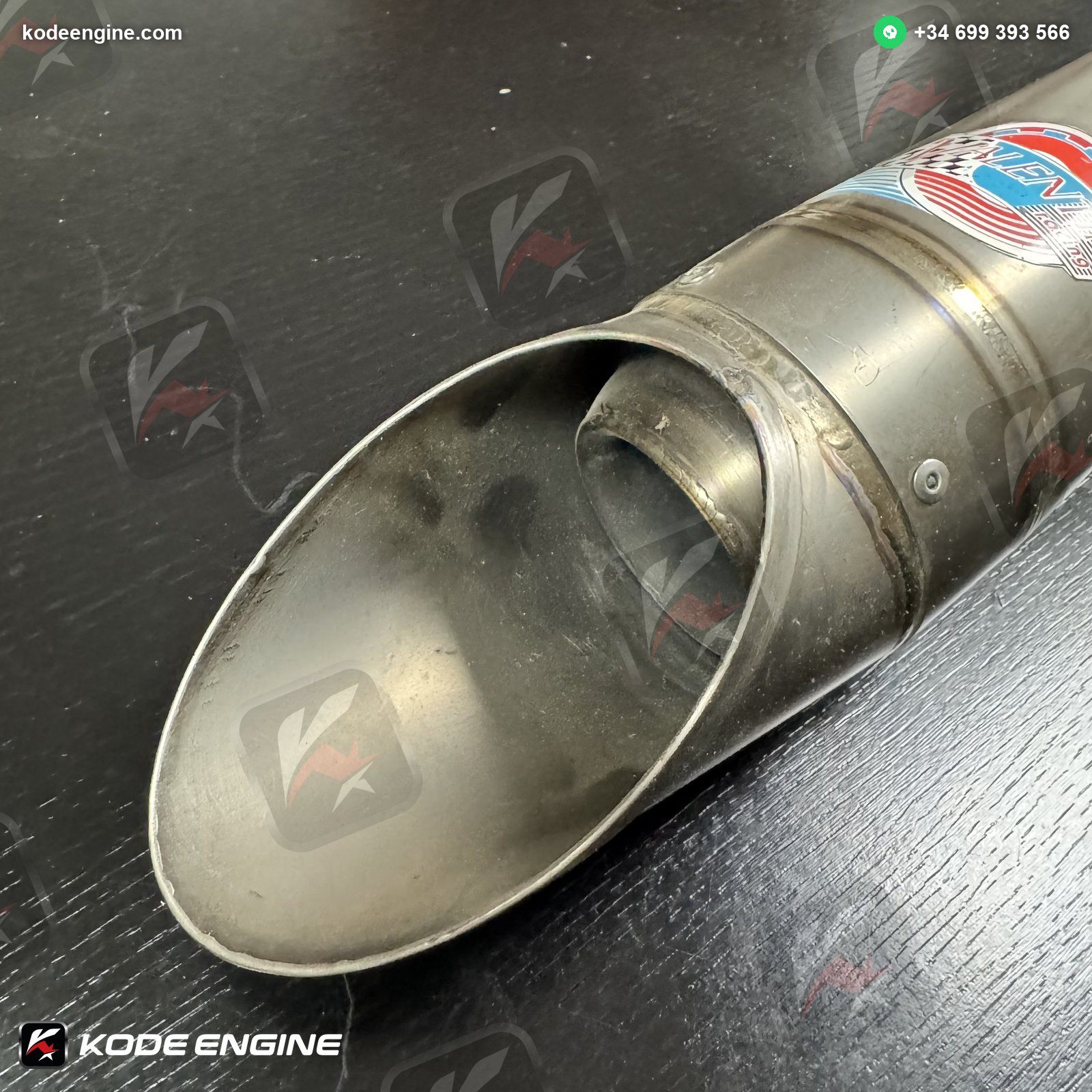 Valentini Exhaust Can – Moto2 / Street Compatible – Prototype image 2