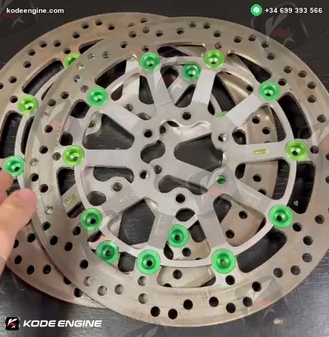 NG Moto2 Front Brake Discs – 290 mm (Brand New) image 1