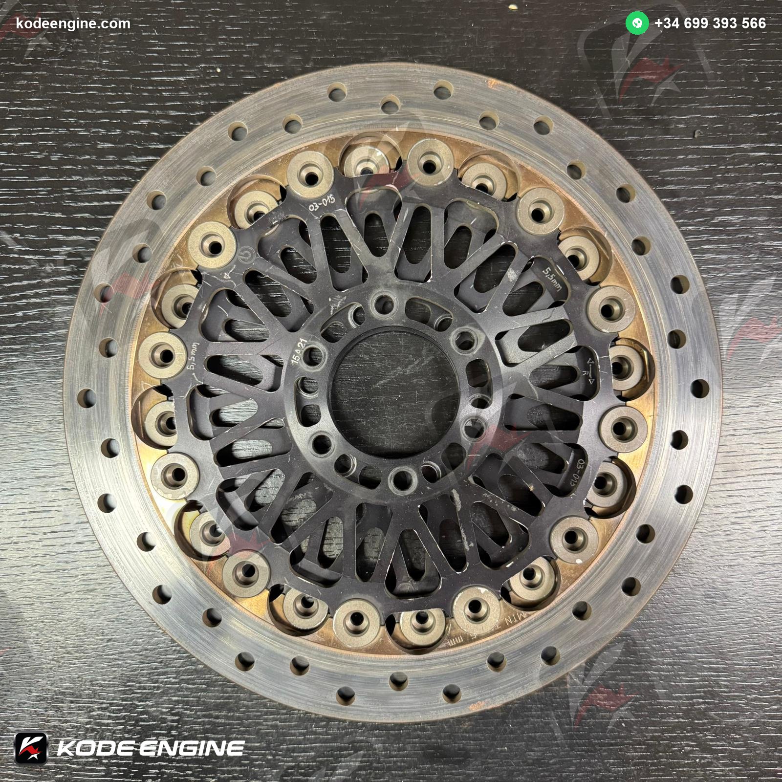 Brembo Moto2 Front Brake Discs – 290 mm (Pair) image 1