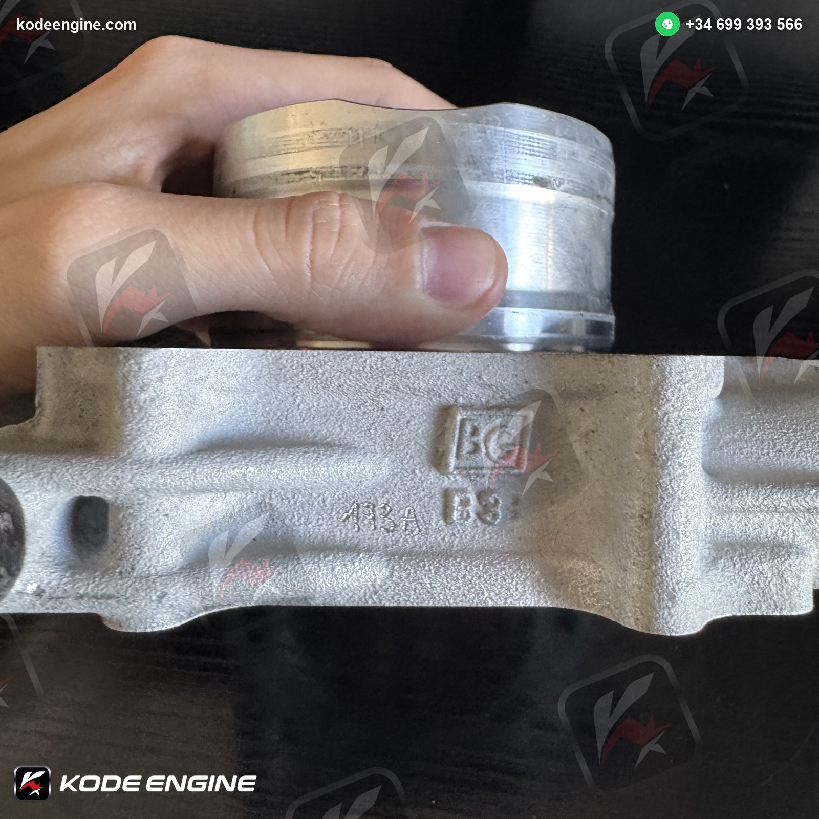 Honda Moto3 Cylinder Block – Original Racing Part image 2