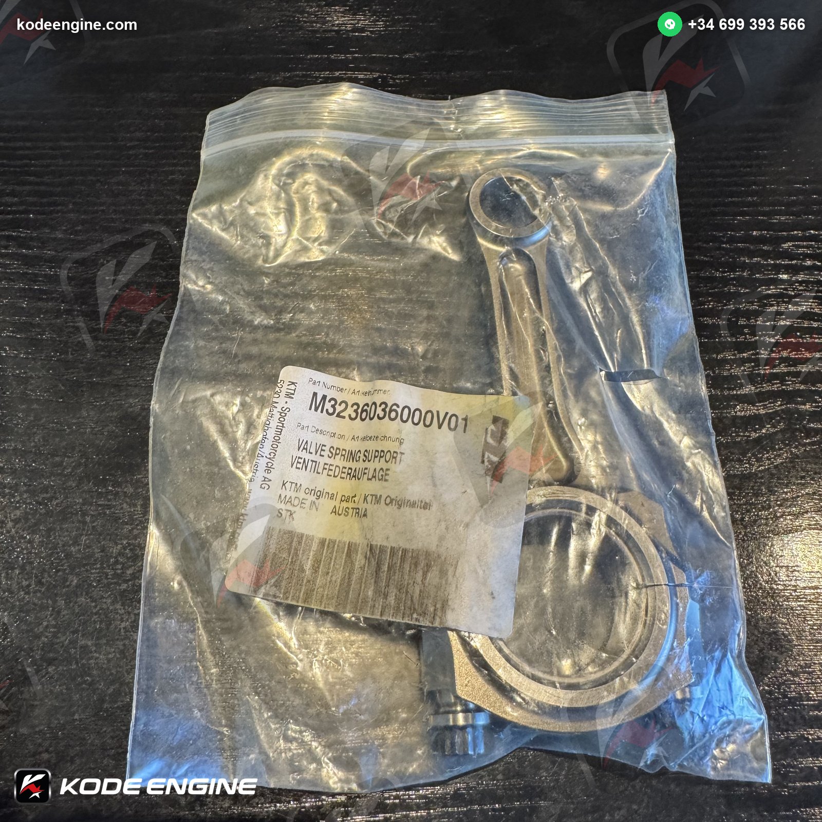 Valve Spring Support – Moto3 (NEW) image 1