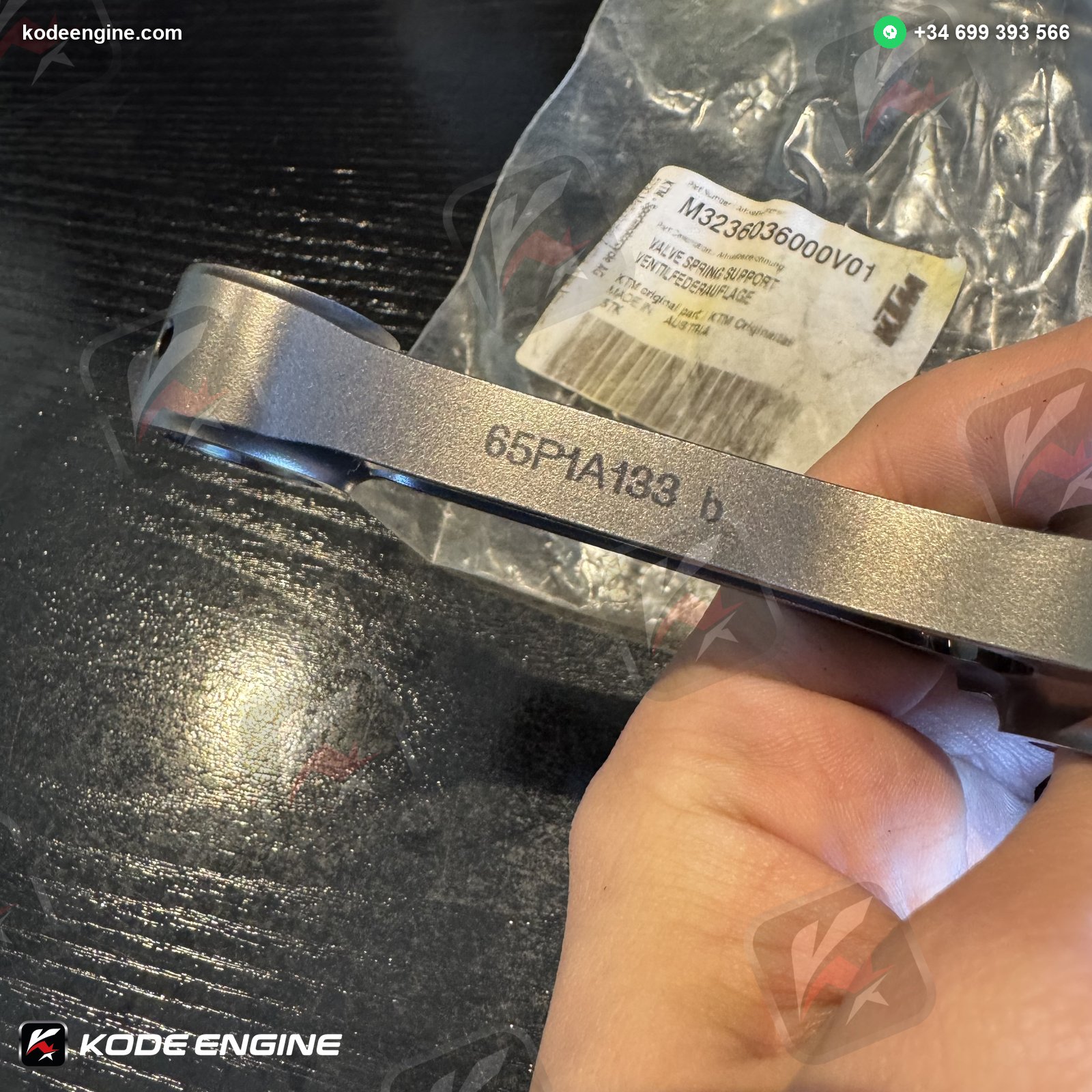 Valve Spring Support – Moto3 (NEW) image 3