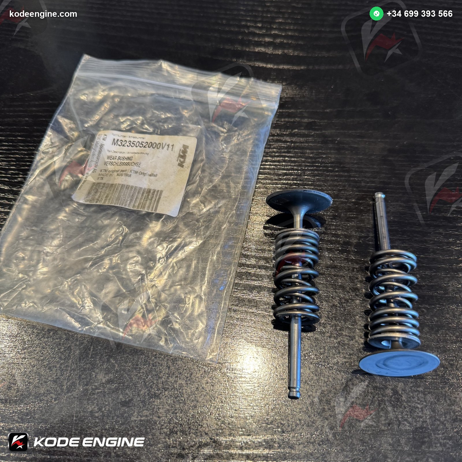 Wear Bushing KTM – Moto3 Valvetrain (NEW) image 1