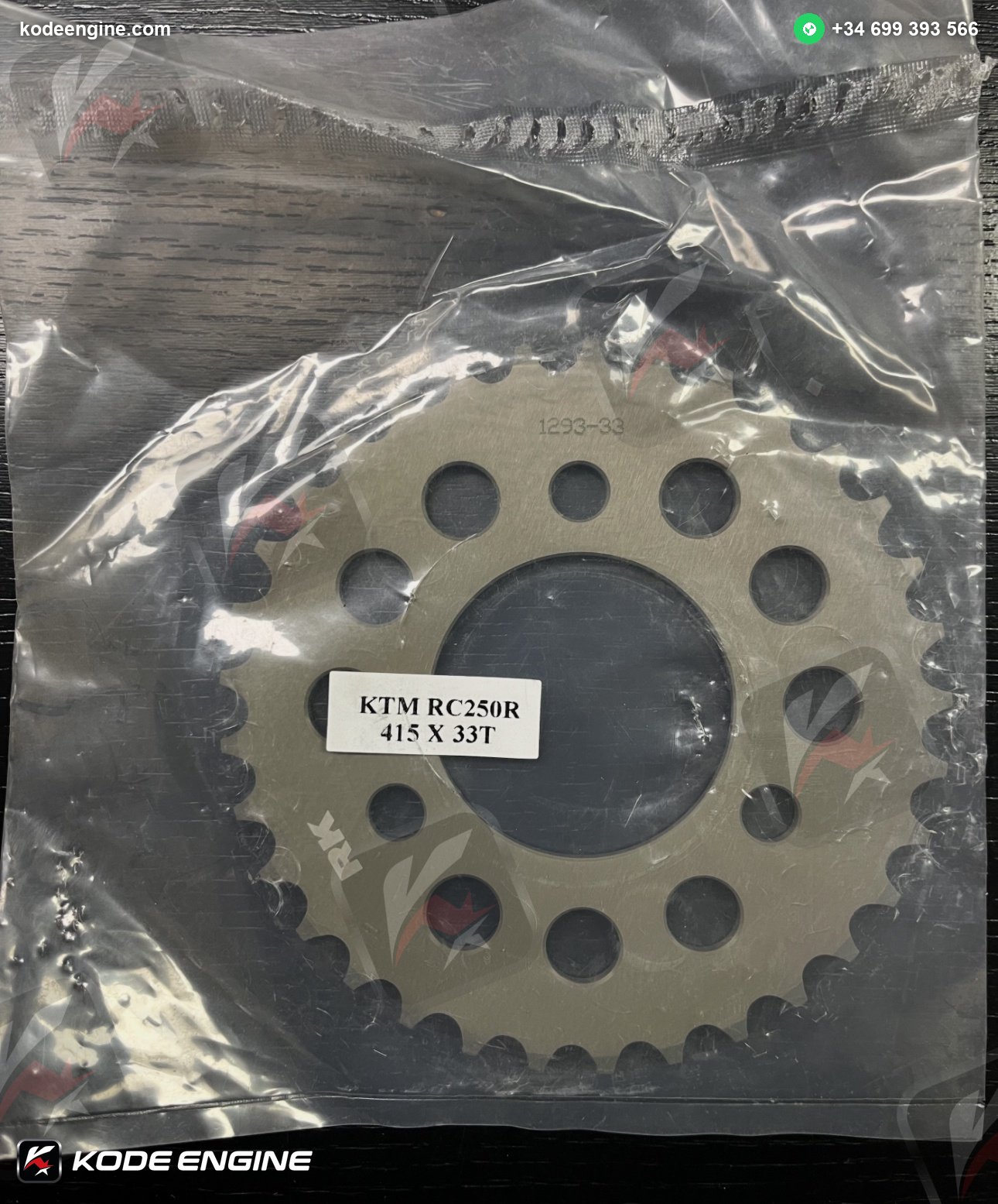 Rear Sprockets KTM RC250R – 415 Pitch (NEW) image 2