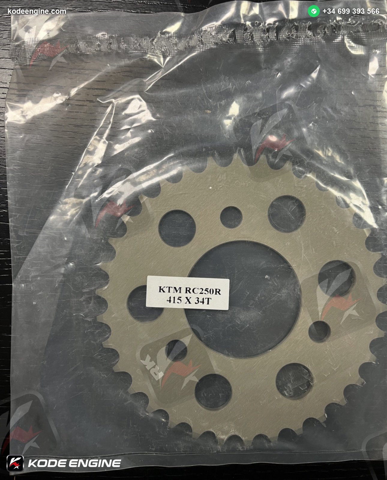 Rear Sprockets KTM RC250R – 415 Pitch (NEW) image 3