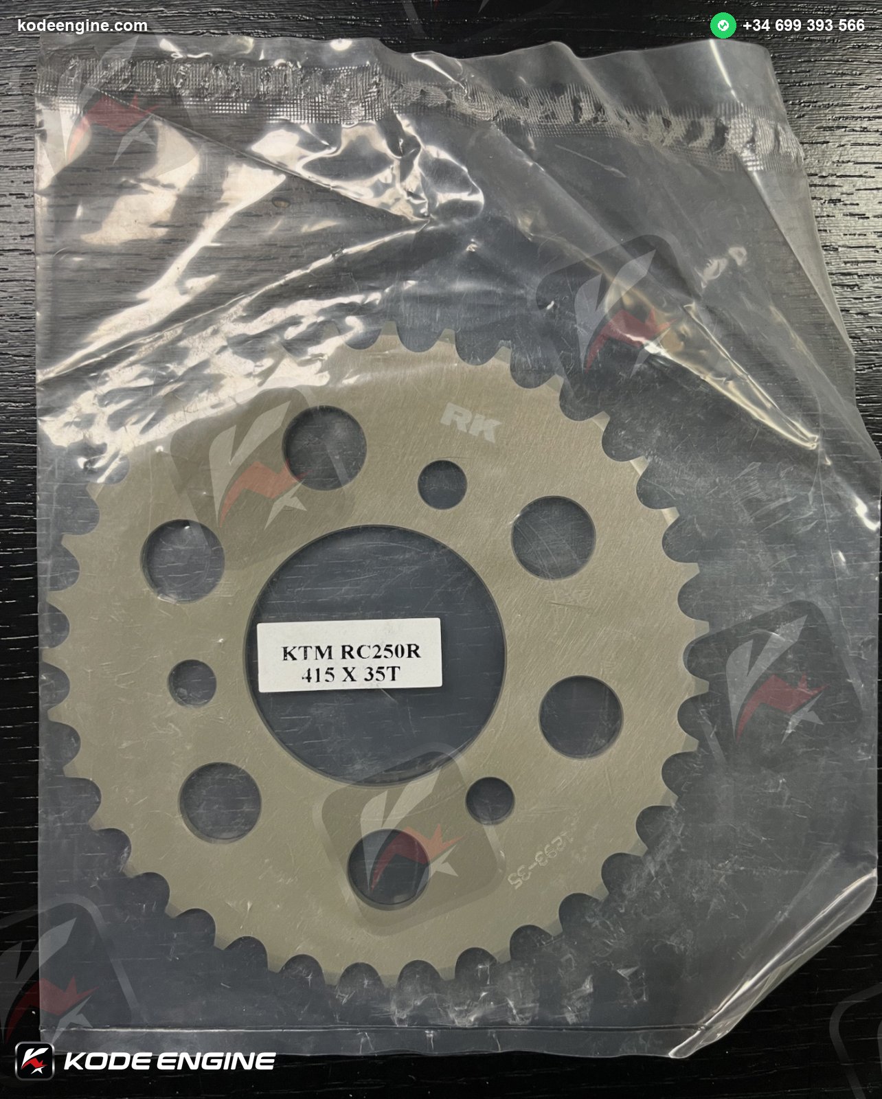 Rear Sprockets KTM RC250R – 415 Pitch (NEW) image 4