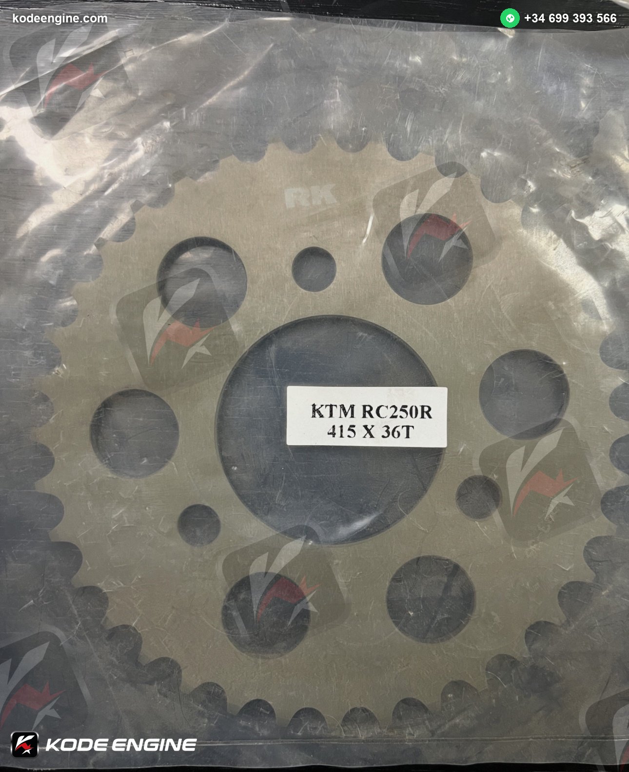 Rear Sprockets KTM RC250R – 415 Pitch (NEW) image 5