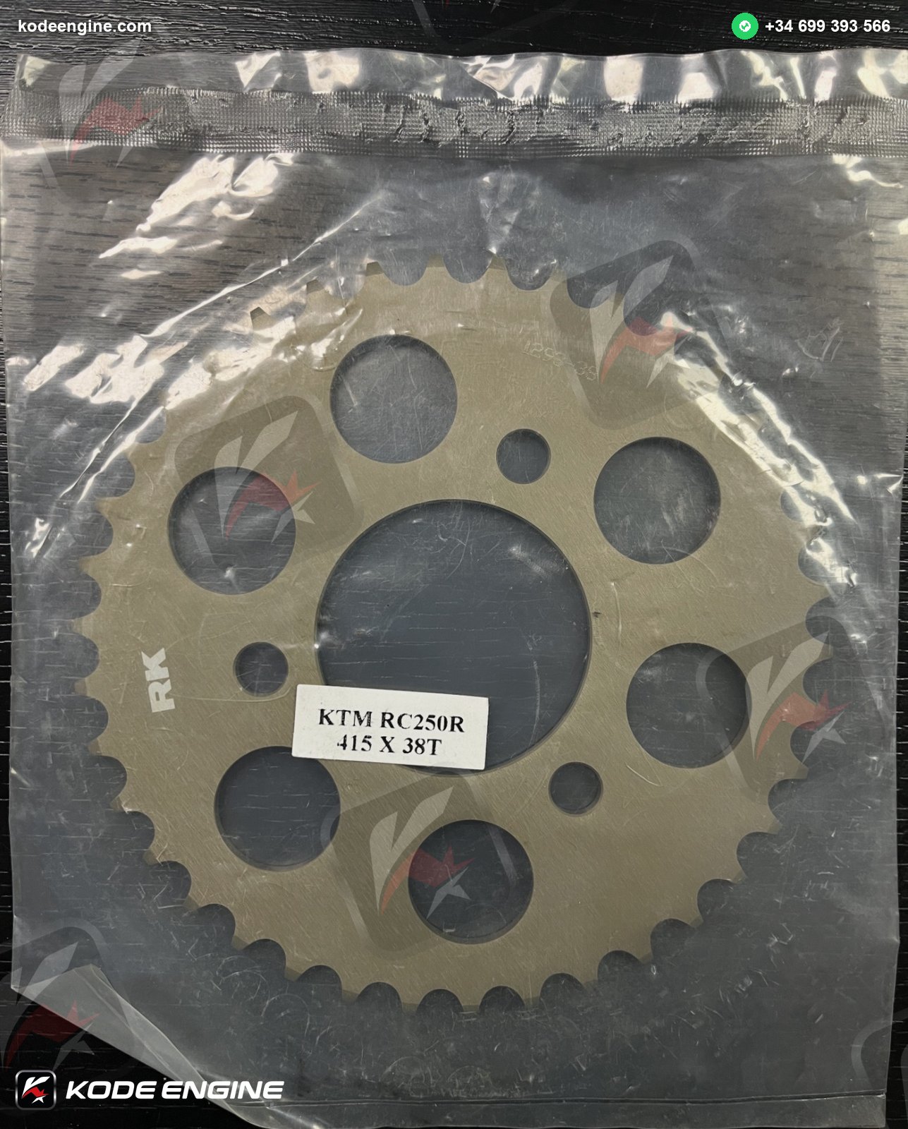 Rear Sprockets KTM RC250R – 415 Pitch (NEW) image 7