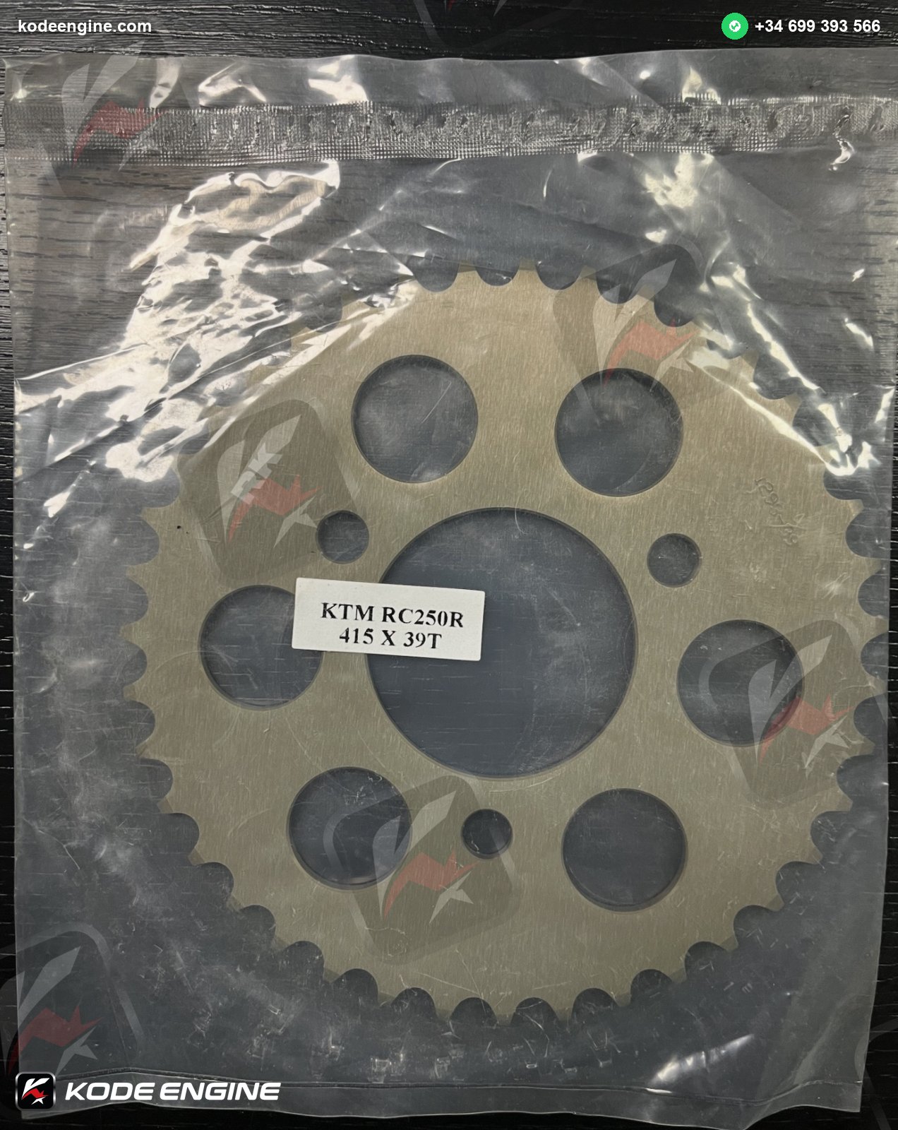 Rear Sprockets KTM RC250R – 415 Pitch (NEW) image 8