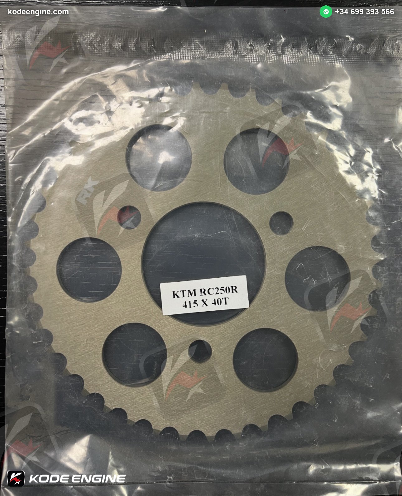 Rear Sprockets KTM RC250R – 415 Pitch (NEW) image 9