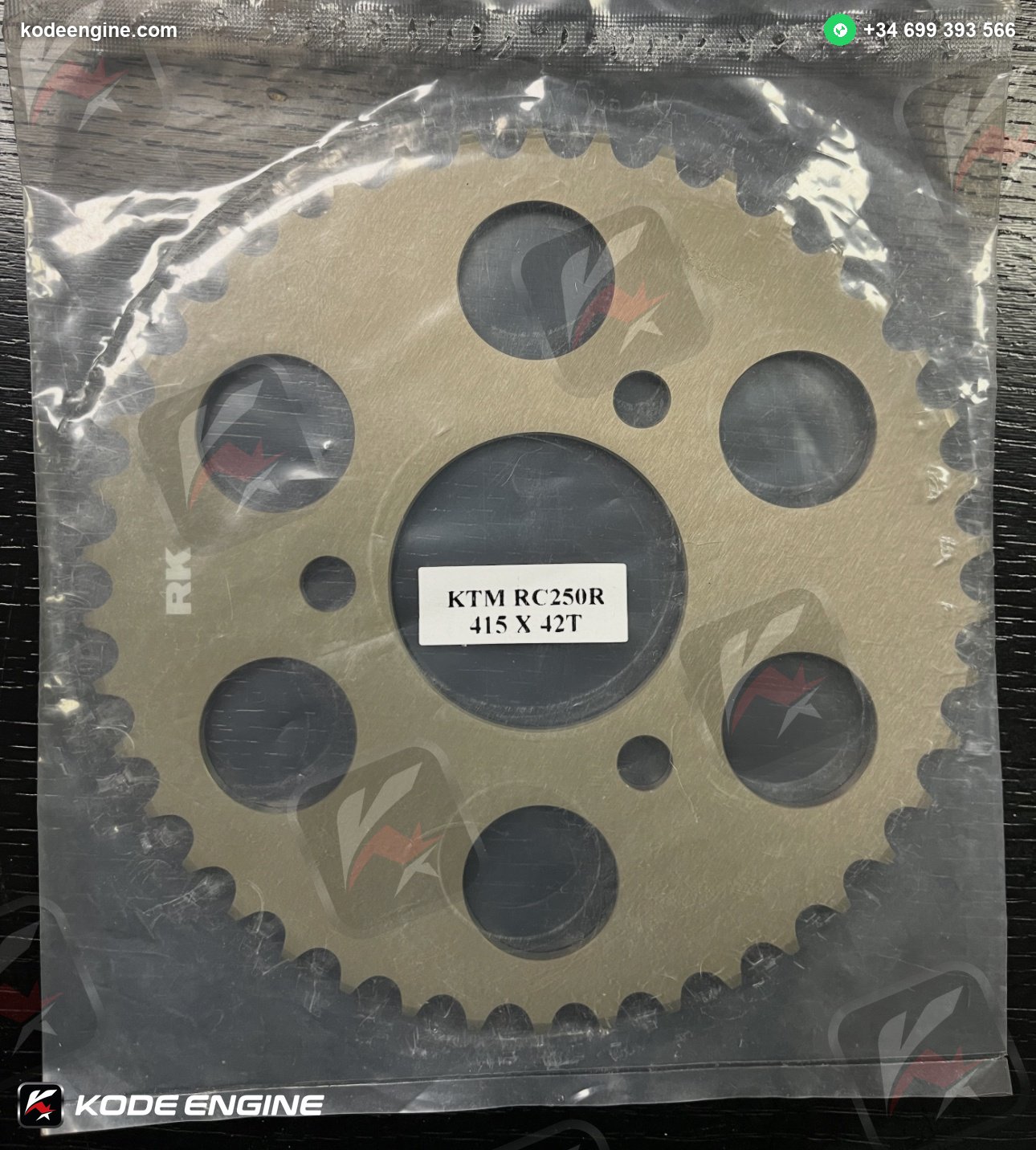 Rear Sprockets KTM RC250R – 415 Pitch (NEW) image 11