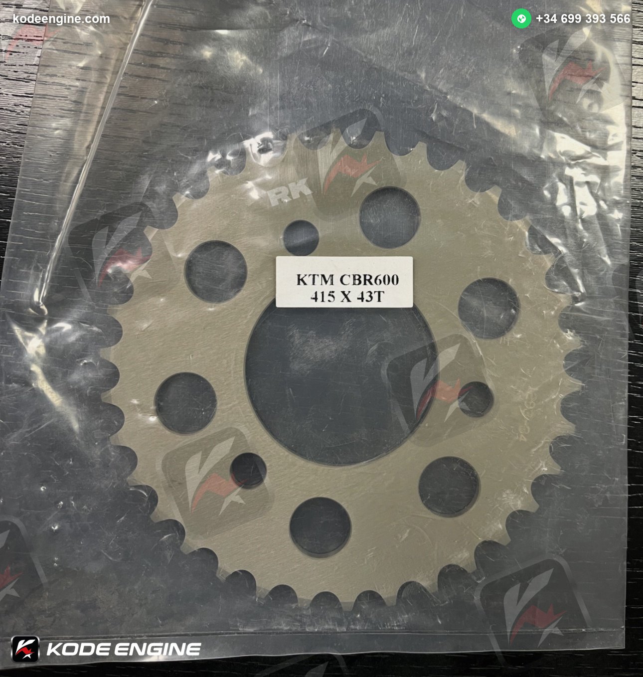 Rear Sprockets KTM RC250R – 415 Pitch (NEW) image 12